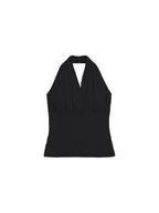 JCAESAR WOMEN Pleated Tie-Strap Tank Top - jcaesarclo