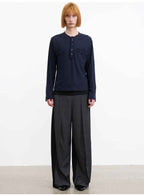 JCAESAR Plaid Matrix Color-Block Straight-Leg Pants