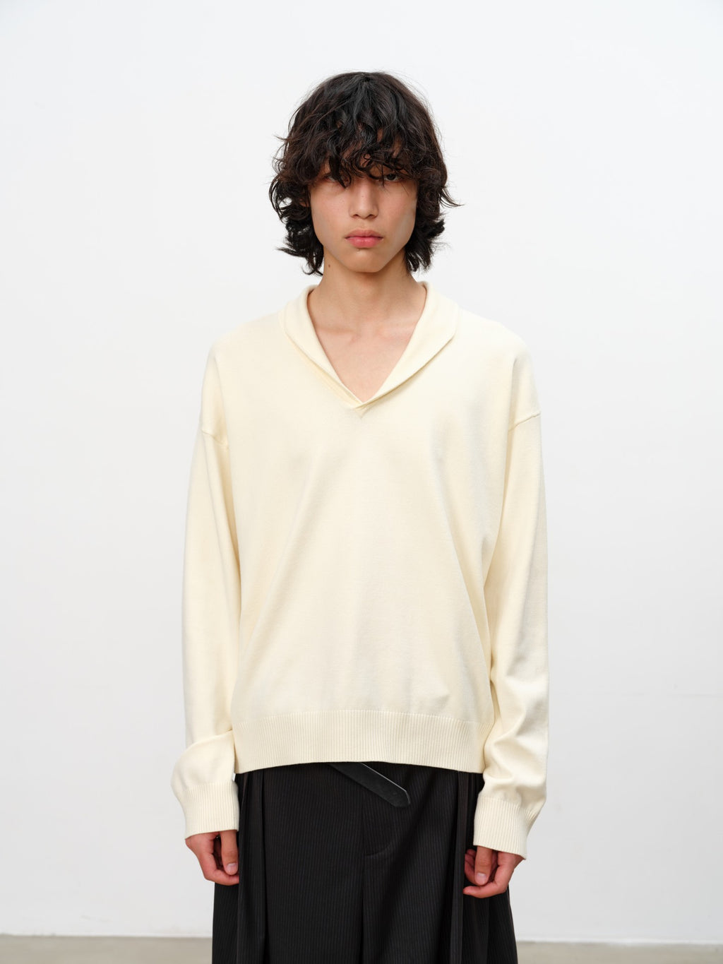 JCAESAR Seagull Collar Sweater - jcaesarclo
