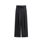 JCAESAR WOMEN Raw-denim inspired drawstring trousers