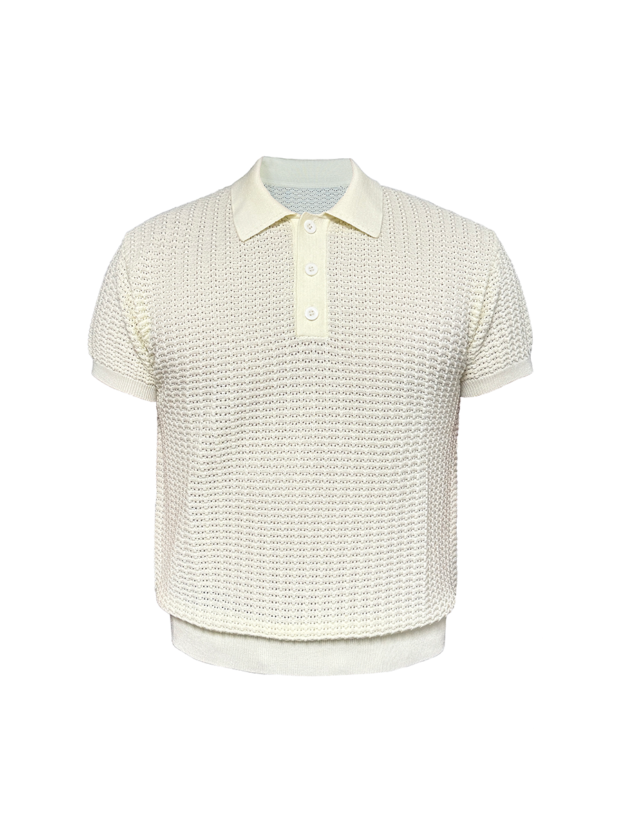 JCAESAR Hollow-out H-shaped Jacquard
