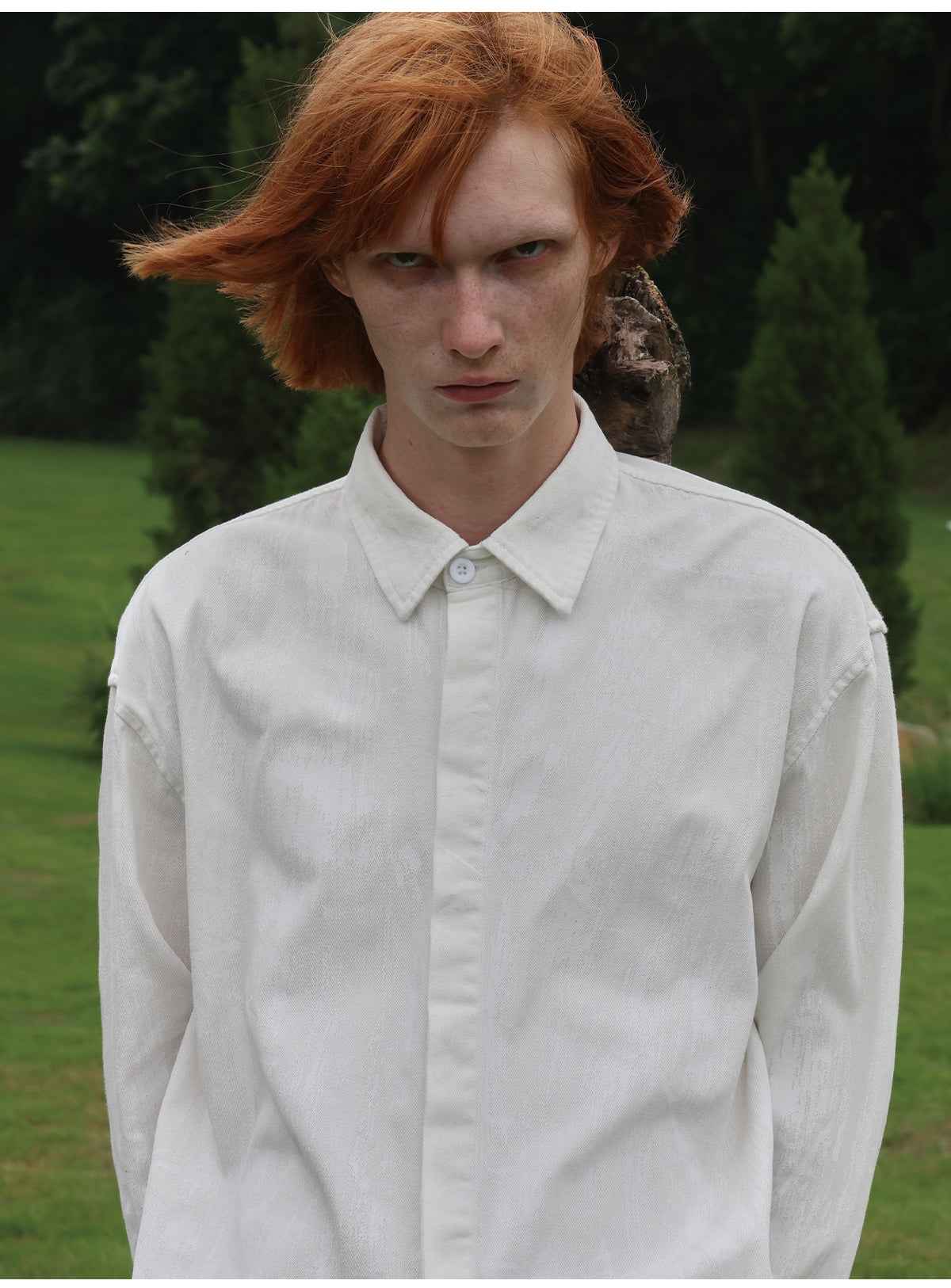 JCAESAR Coated Structured Long Sleeve Shirt – jcaesarclo