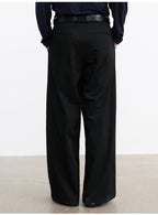 JCAESAR Plaid Matrix Color-Block Straight-Leg Pants