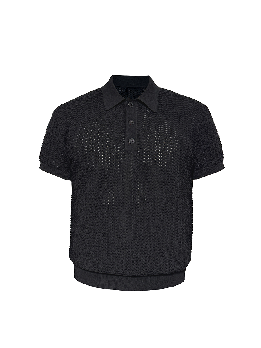 JCAESAR Hollow-out H-shaped Jacquard