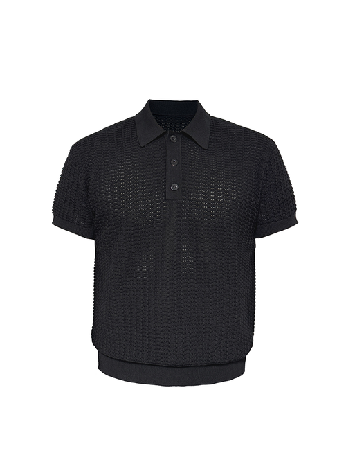 JCAESAR Hollow-out H-shaped Jacquard - jcaesarclo