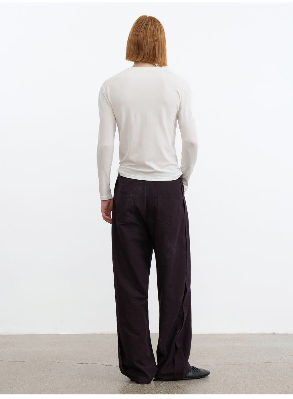 JCAESAR  Five-Snap Henley Long Sleeve
