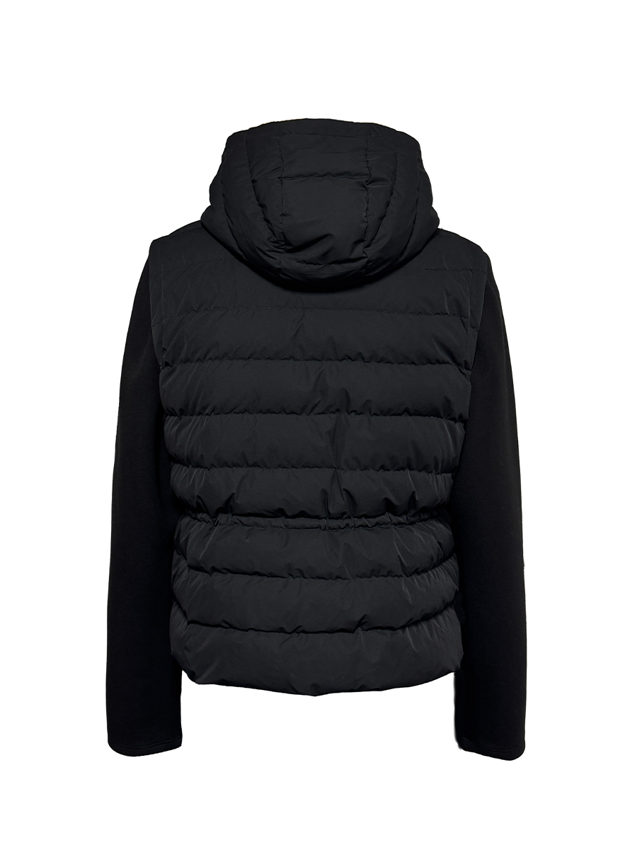 JCAESAR Detachable Space Cotton Sleeve Ribs Down Jacket