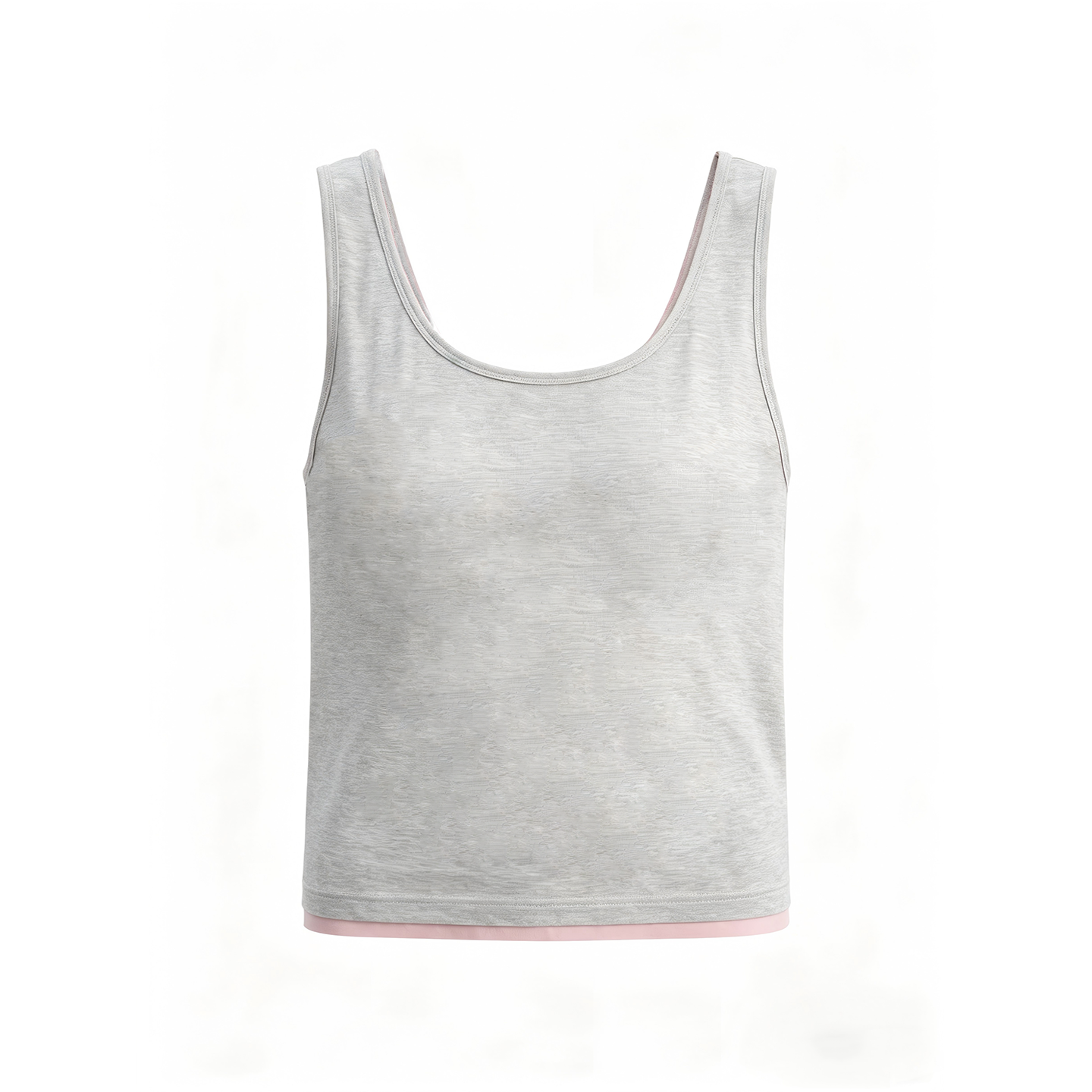 JCAESAR WOMEN Color-Blocked Ruched Tank Top