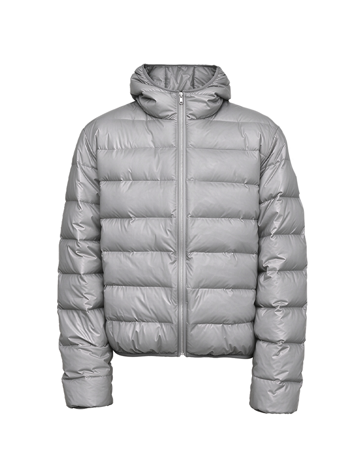 JCAESAR Essential Vertical Baffle Quilted Puffer Jacket