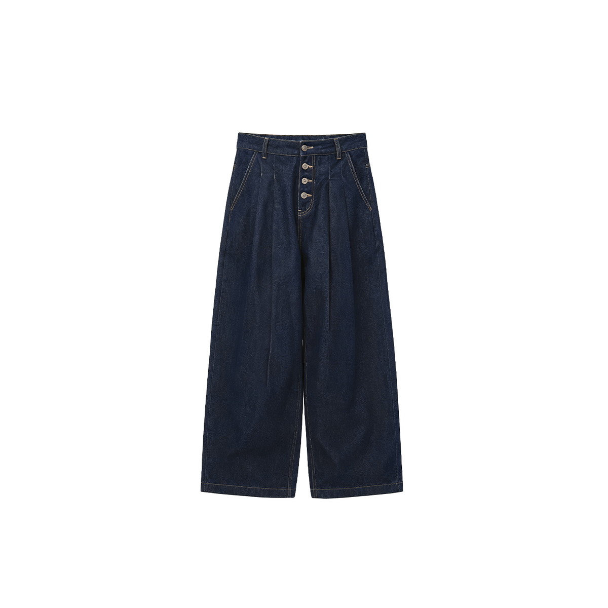 JCAESAR Blue-Gray Washed Denim Jeans – jcaesarclo