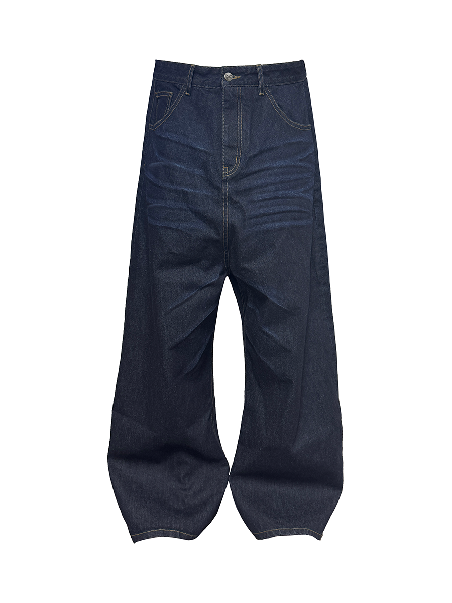 JCAESAR Low-Grade Blue Raw Denim
