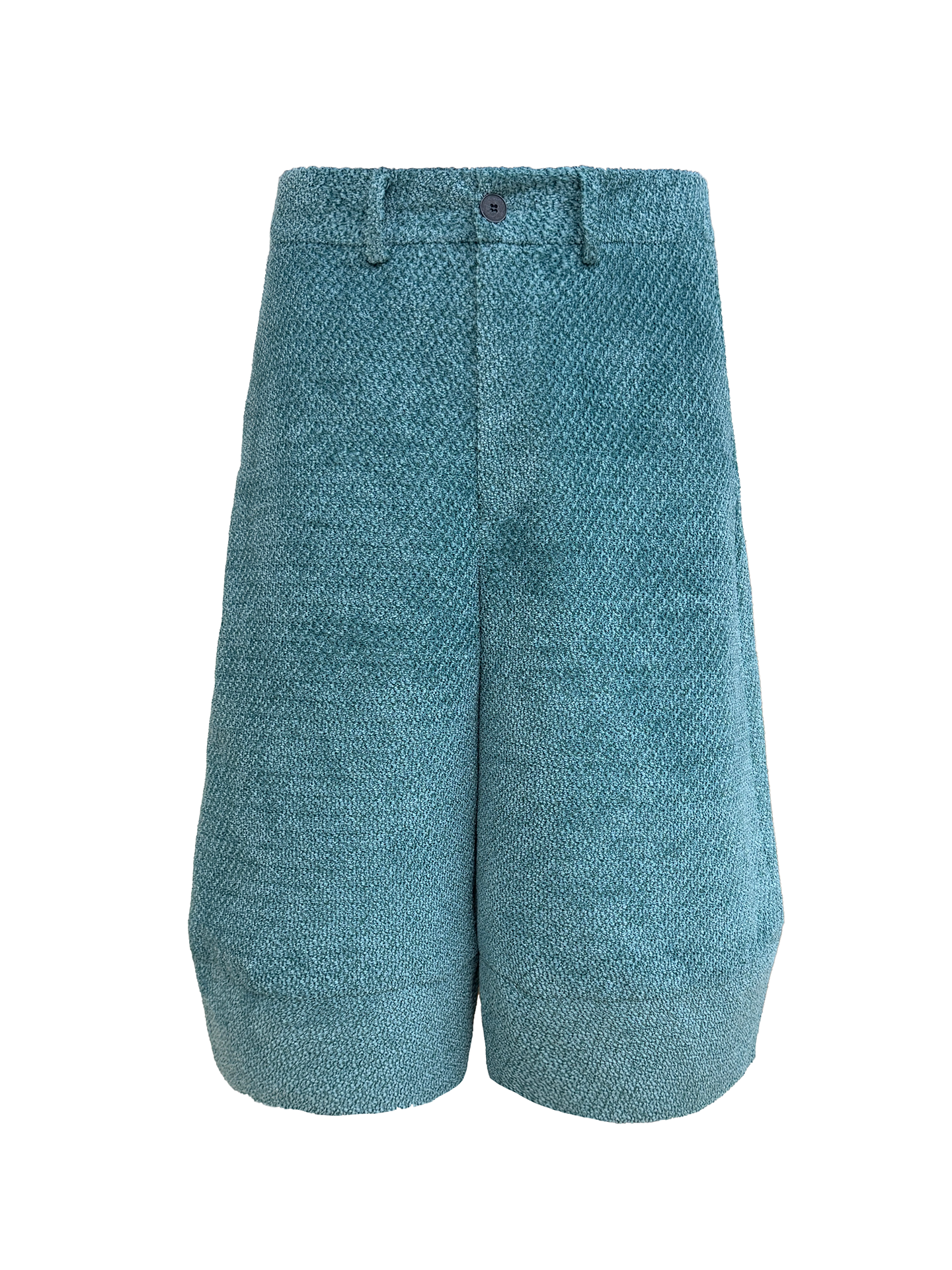 JCAEASAR Layered velvet asymmetric cropped pants