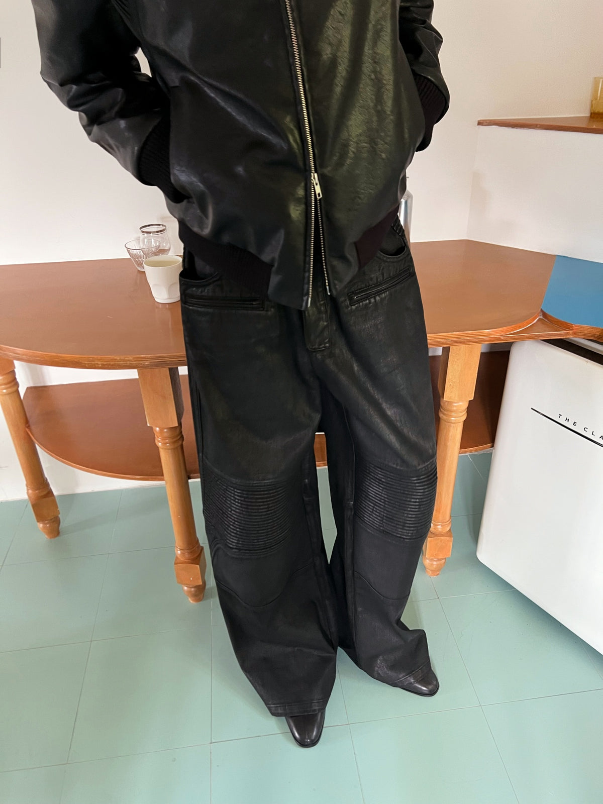 JCAESAR Coated Reinforced Motorcycle Pants