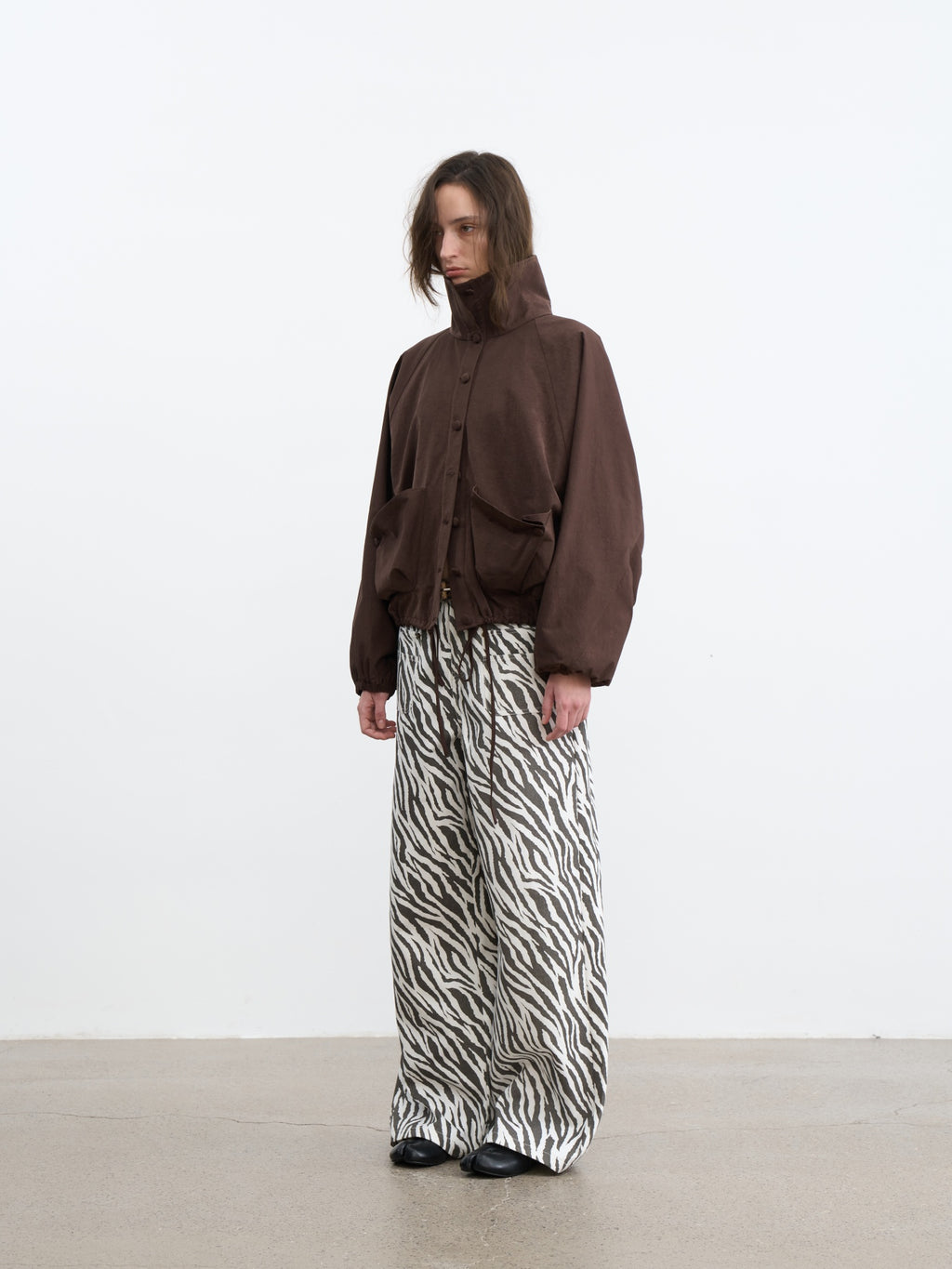 JCAESAR WOMEN oose balloon jacket