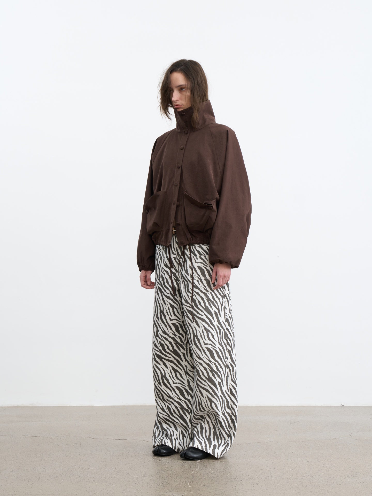 JCAESAR WOMEN oose balloon jacket