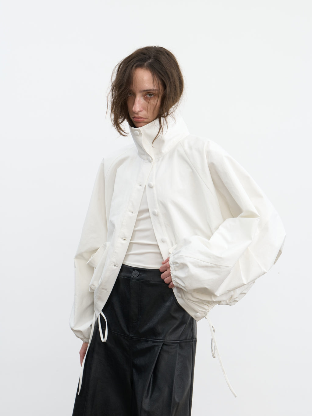 JCAESAR WOMEN oose balloon jacket