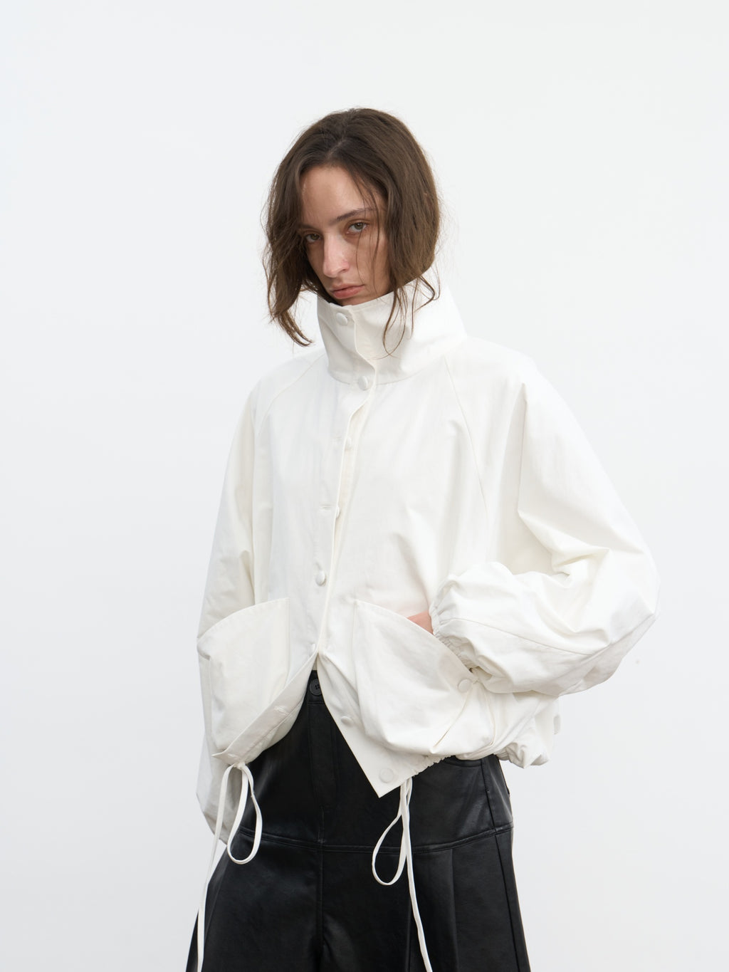JCAESAR WOMEN oose balloon jacket