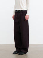 JCAESAR Side‑panel straight‑cut trousers