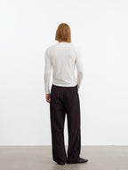 JCAESAR Side‑panel straight‑cut trousers