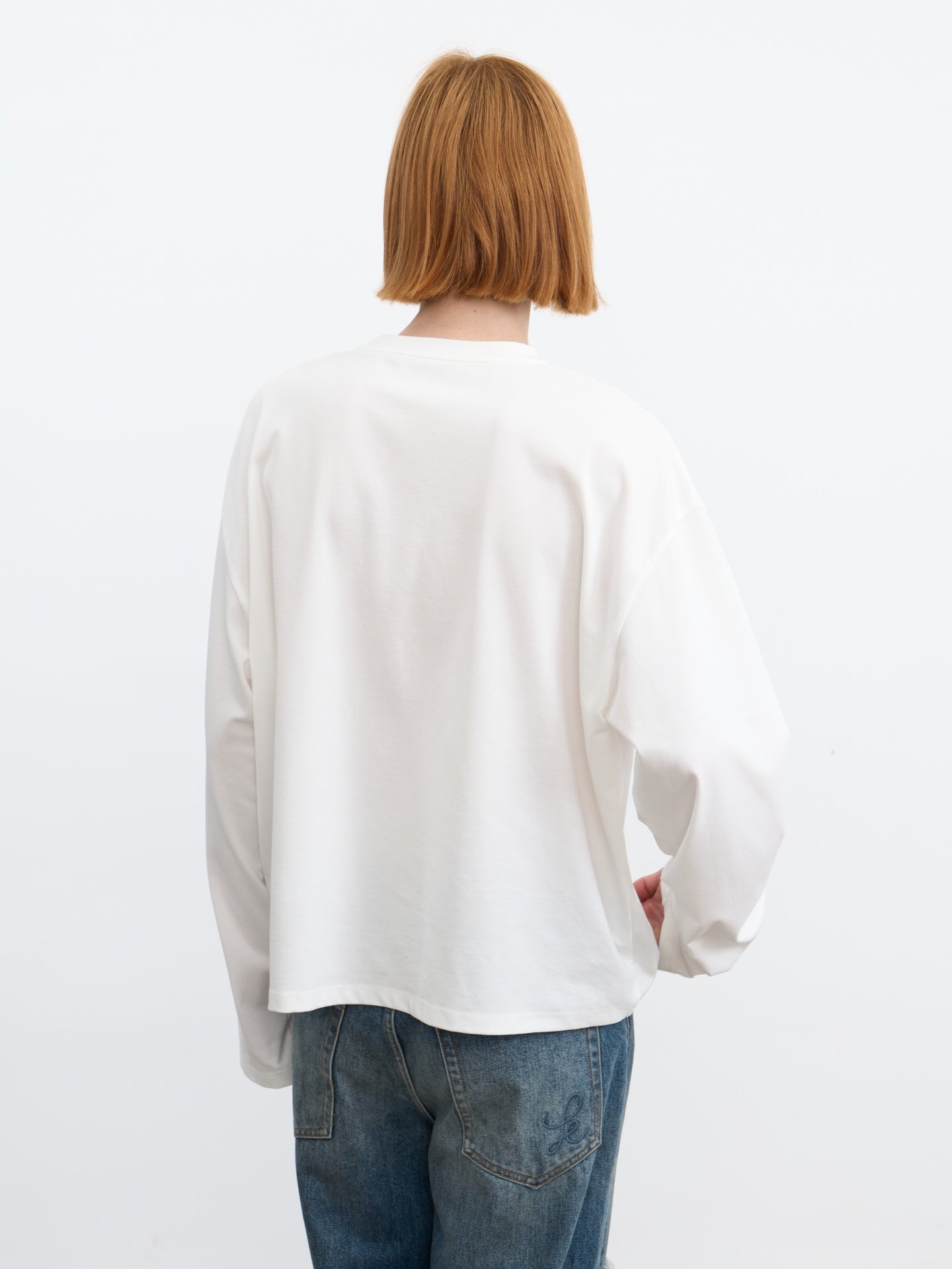 JCAESAR Baseball battle‑print long‑sleeve shirt
