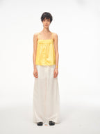 JCAESAR WOMEN Willow‑drape half‑placket cami