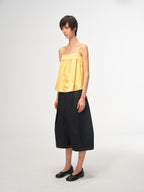 JCAESAR WOMEN Willow‑drape half‑placket cami