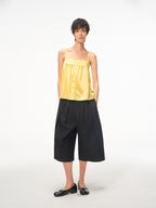 JCAESAR WOMEN Willow‑drape half‑placket cami
