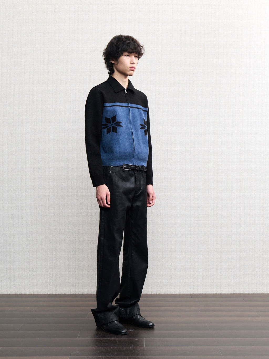 JCAESAR Snowflake knit sweater