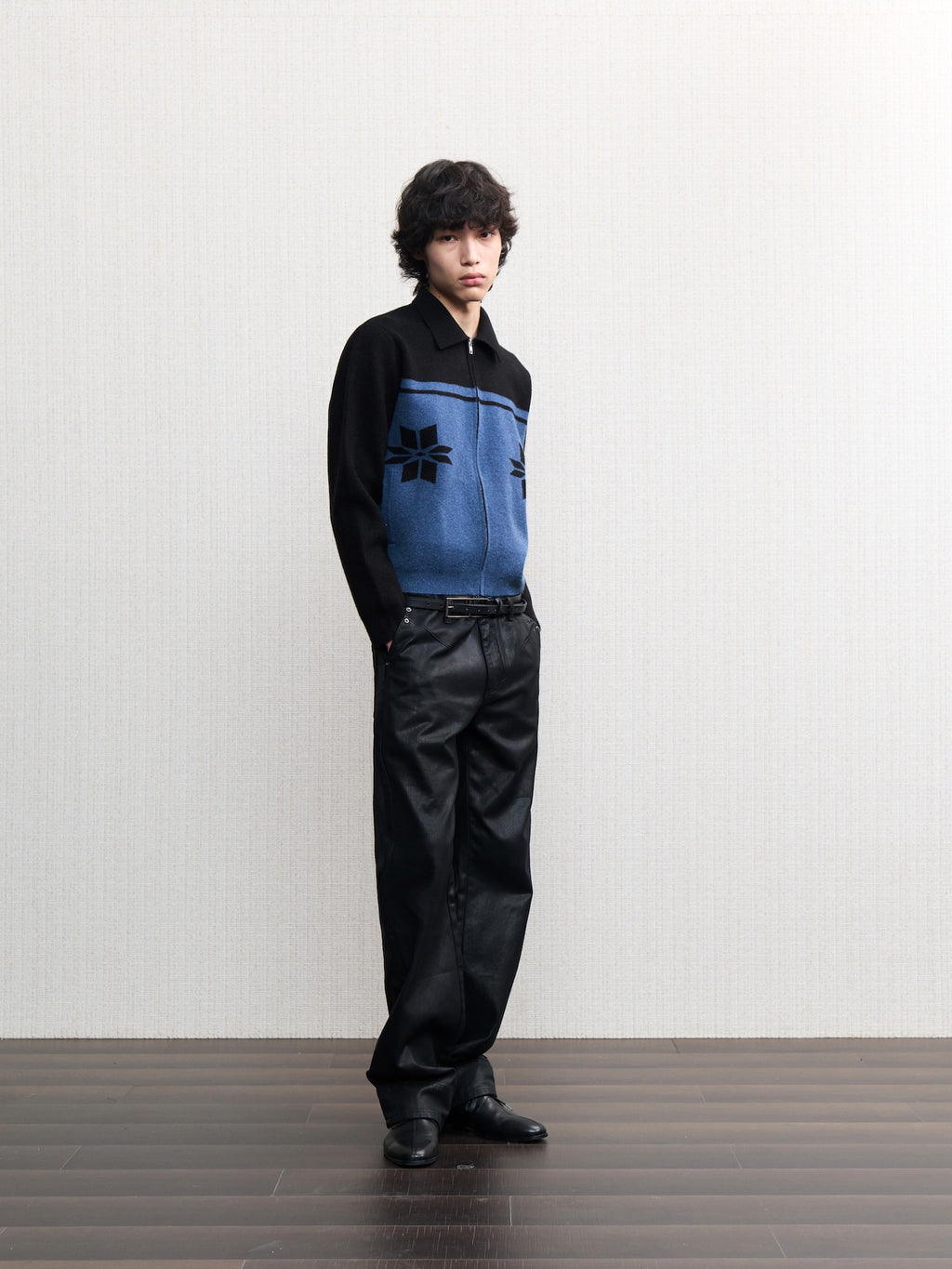 JCAESAR Snowflake knit sweater