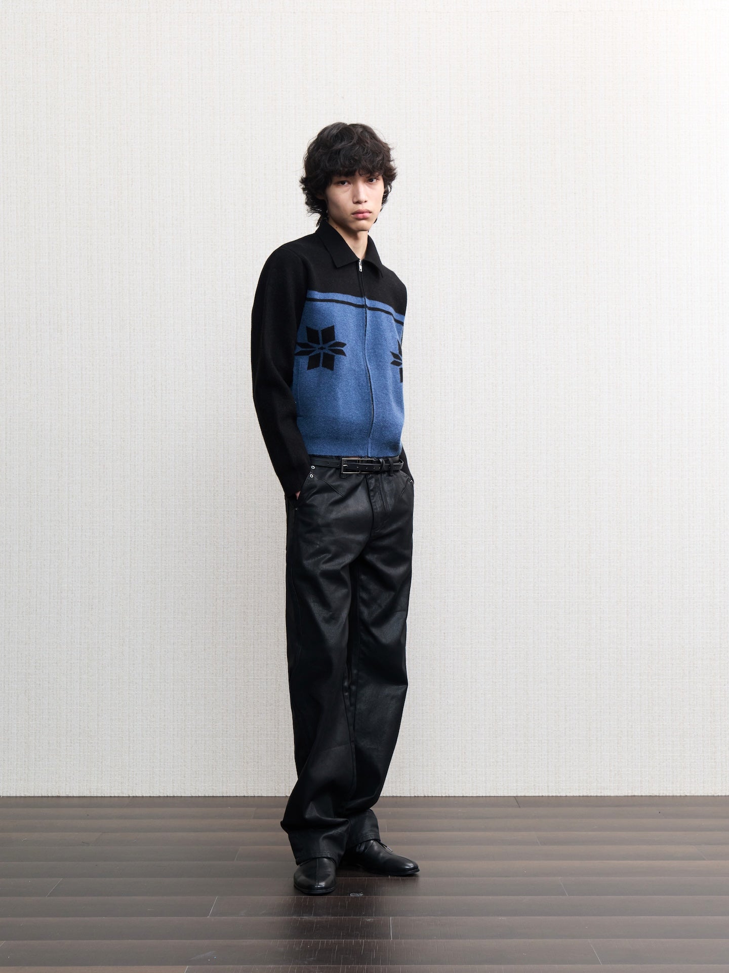 JCAESAR Snowflake knit sweater