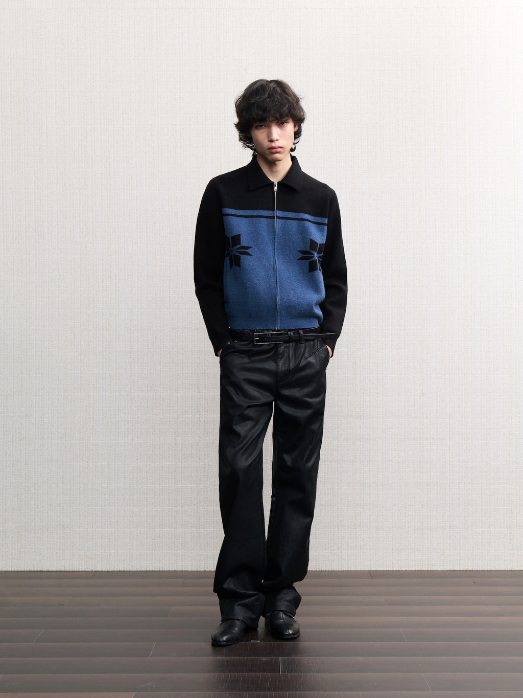 JCAESAR Snowflake knit sweater