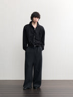 JCAESAR Power metallic‑thread hooded sweatshirt