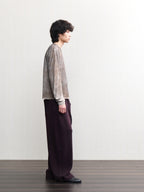 JCAESAR Oil‑stain dyed long‑sleeve shirt