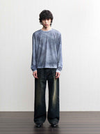 JCAESAR Vintage washed denim jeans