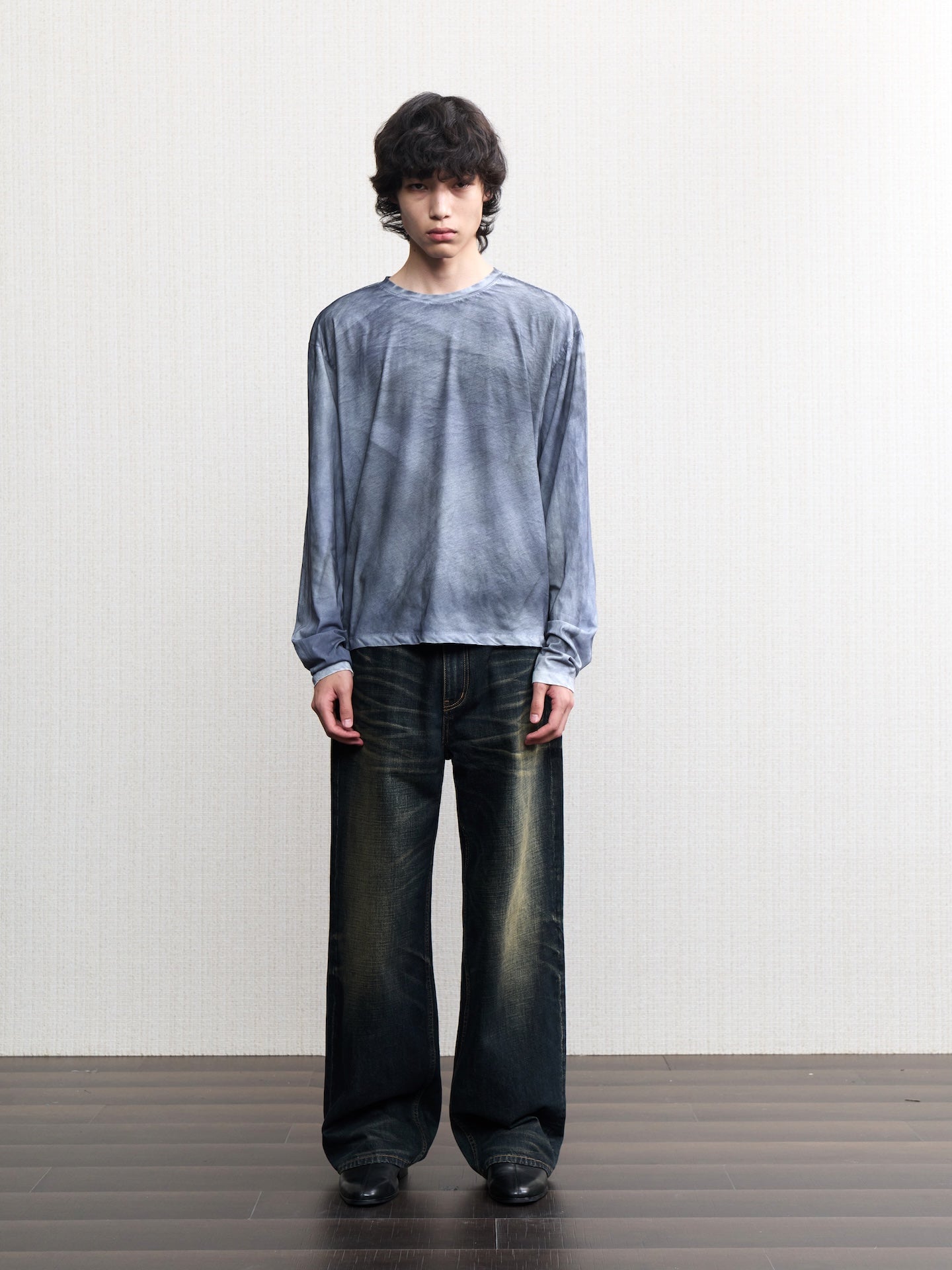 JCAESAR Vintage washed denim jeans