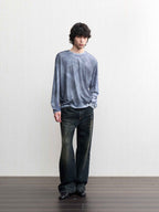 JCAESAR Vintage washed denim jeans