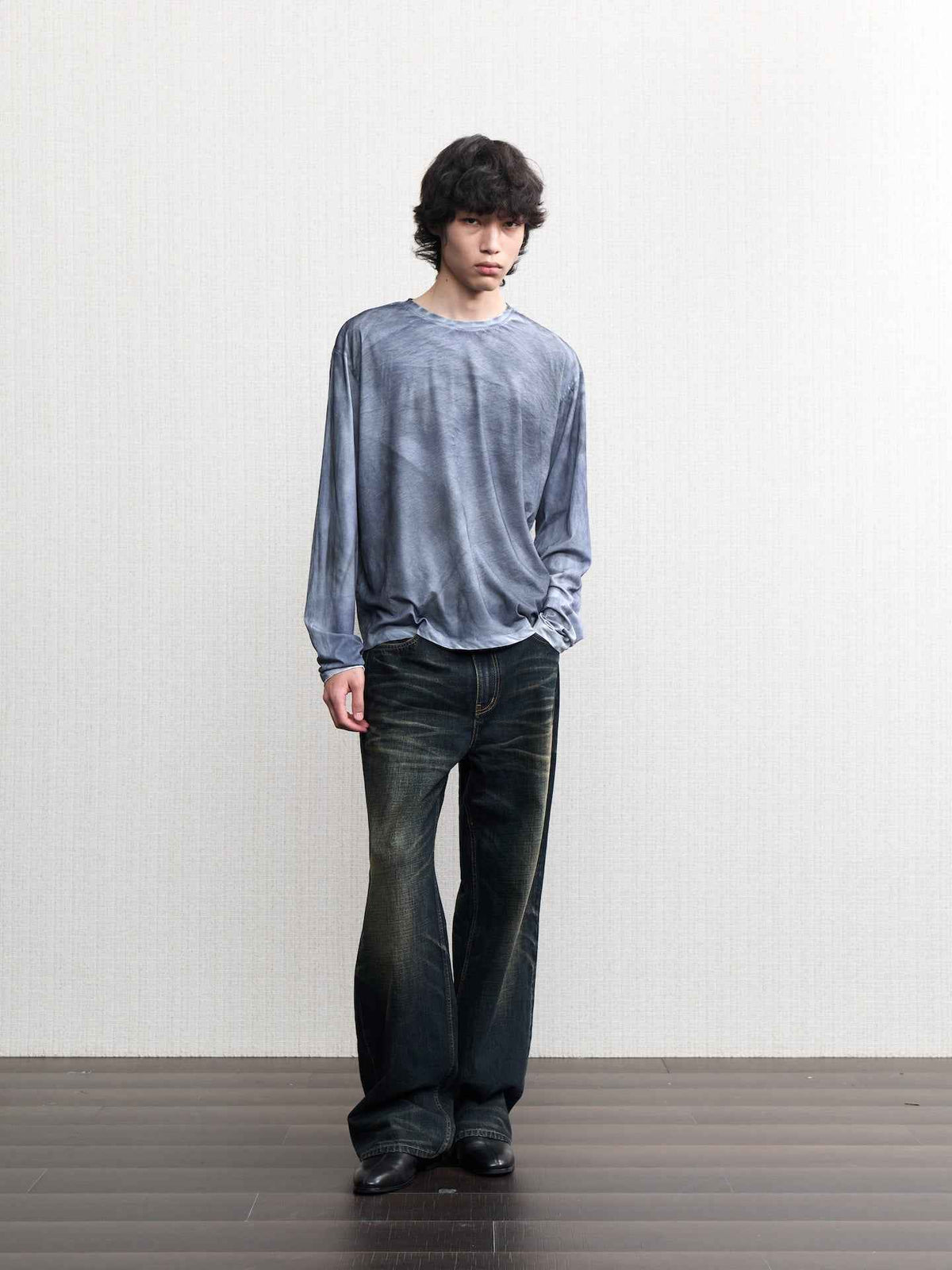 JCAESAR Vintage washed denim jeans