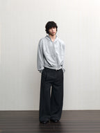 JCAESAR Power metallic‑thread hooded sweatshirt