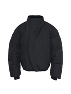 JCAESAR Curved‑Zipper Magnetic‑Closure High‑Neck Down Jacket