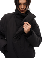 JCAESAR Curved‑Zipper Magnetic‑Closure High‑Neck Down Jacket