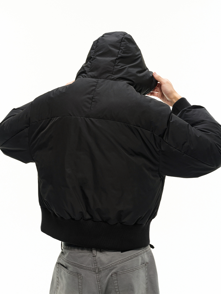 JCAESAR Slanted Front Down Jacket