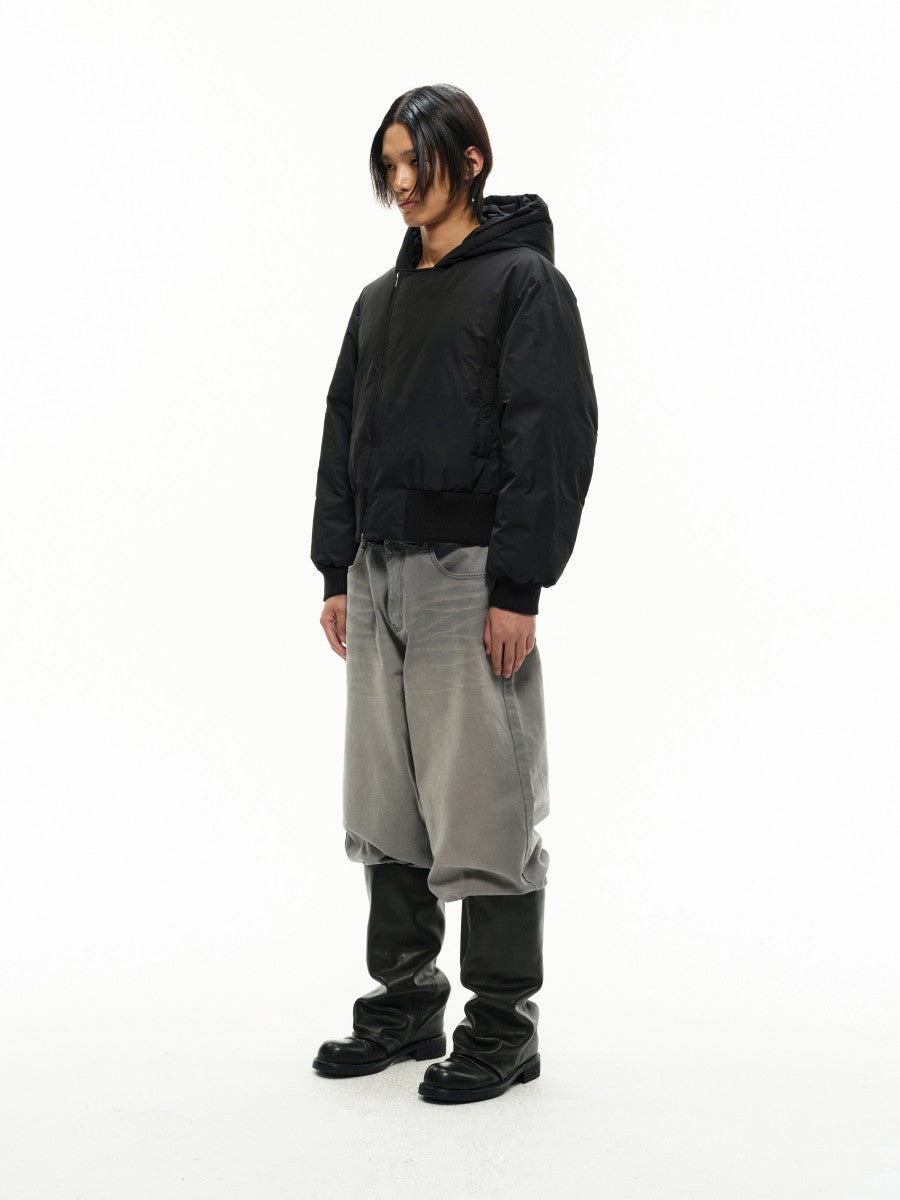 JCAESAR Slanted Front Down Jacket