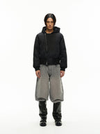 JCAESAR Slanted Front Down Jacket