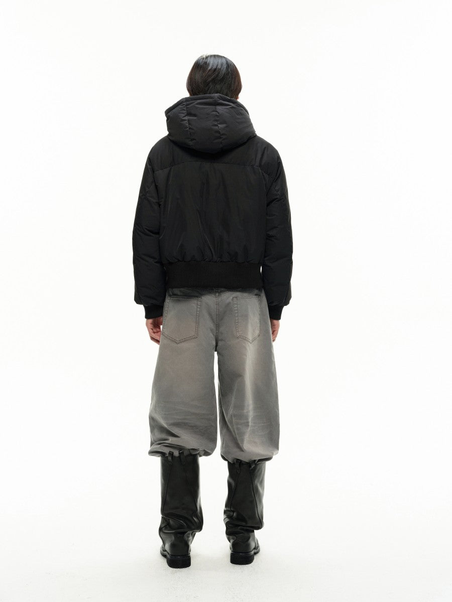 JCAESAR Slanted Front Down Jacket