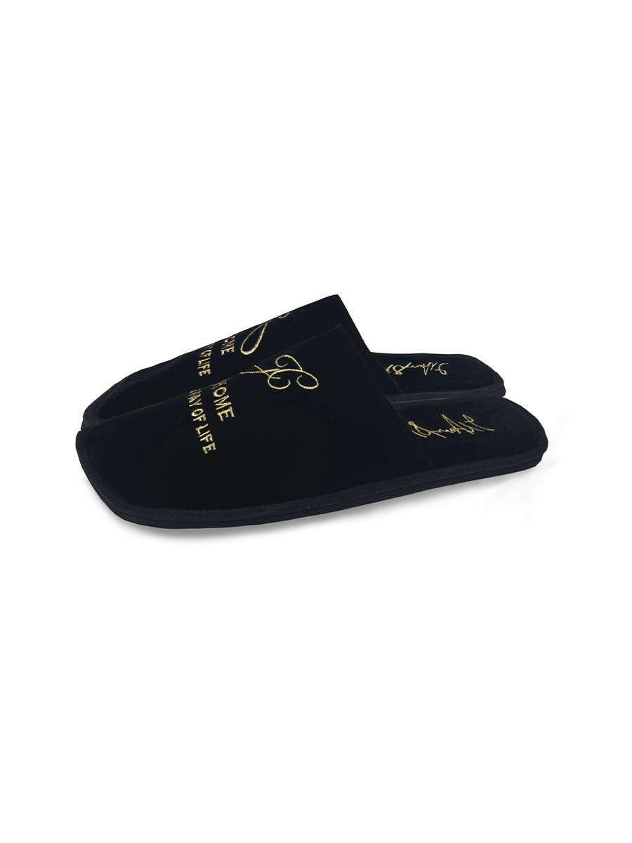 JCAESAR Slanted Toe Hotel Slippers