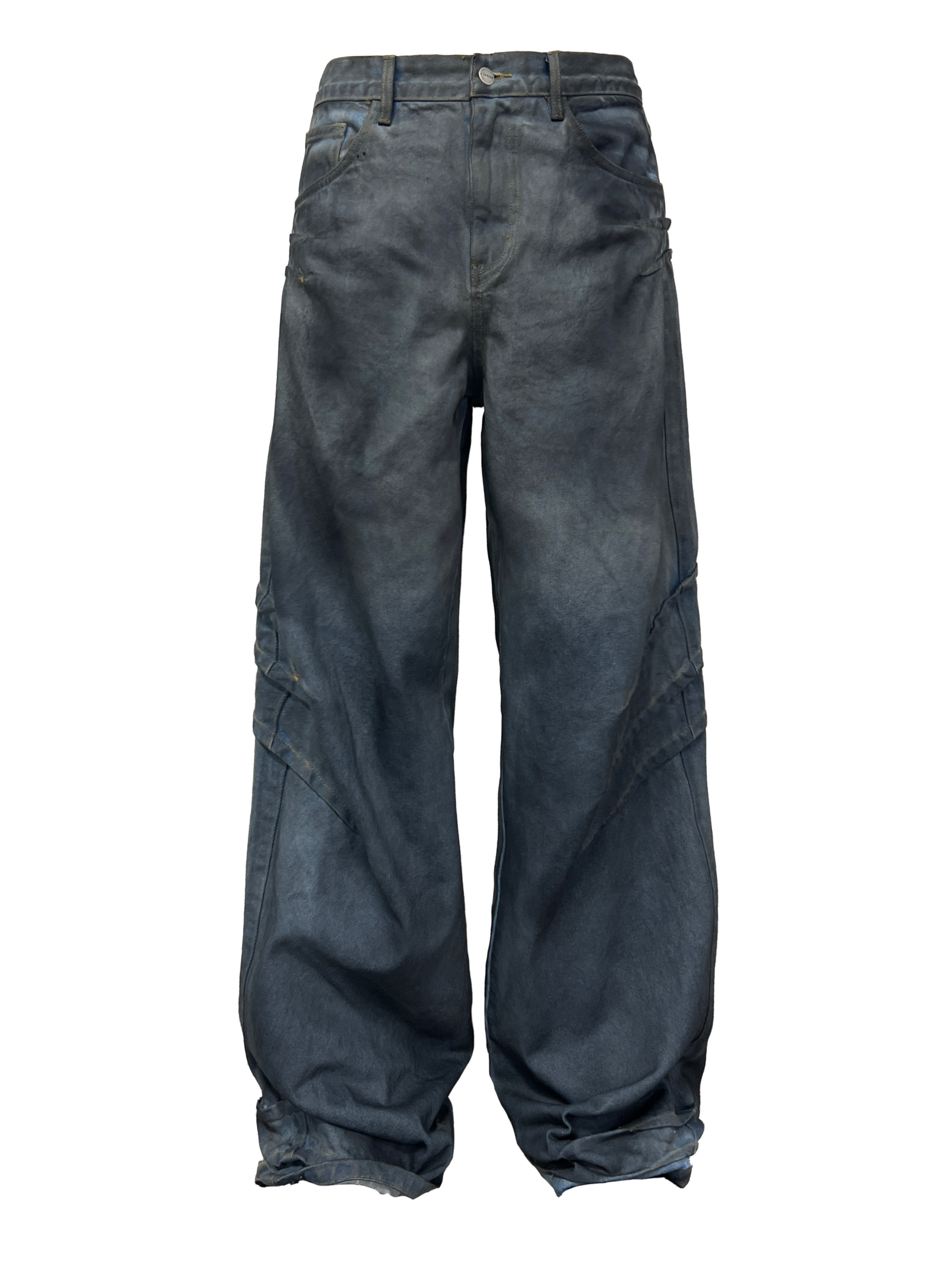 JCAESAR Scratched jeans ワイドデニム JCAESAR SCRATCHED JEANS – jcaesarclo