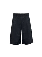 JCAESAR Houndstooth Pleated Cropped Pants - jcaesarclo