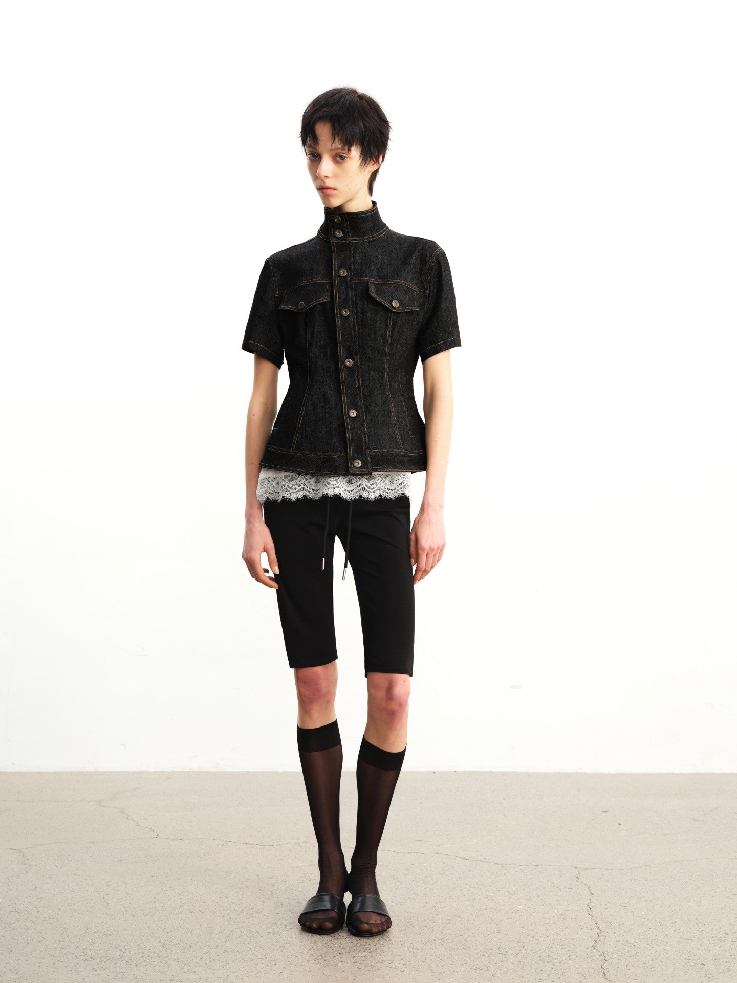 JCAESAR WOMEN Drawstring Riding Pants