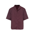 JCAESAR One‑Piece Collar Striped Shirt - jcaesarclo