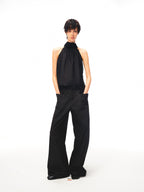 JCAESAR WOMEN Sail‑blade cut denim jeans